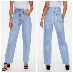 Agolde Light Blue Straight Leg Jeans